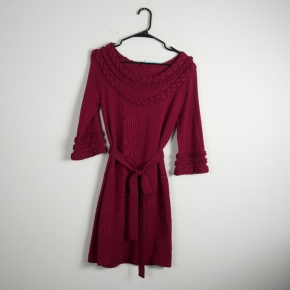 Diane Von Furstenberg Wool Dune Sweater Dress S - Picture 1 of 2